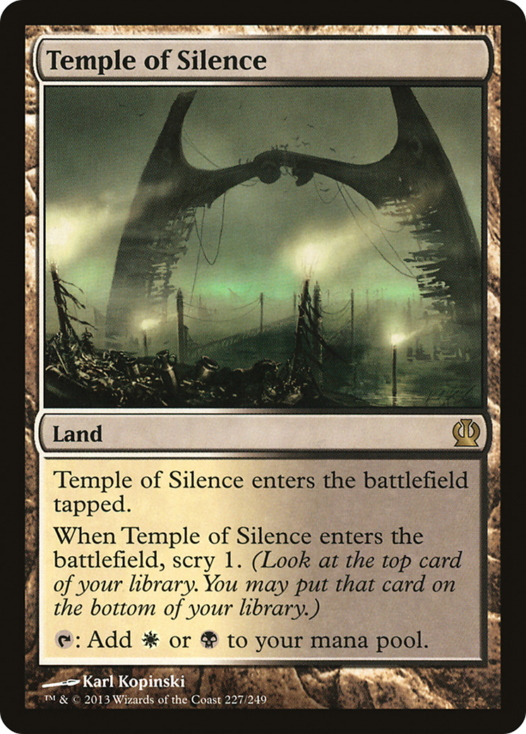 Temple of Silence (THS-227) (Foil)