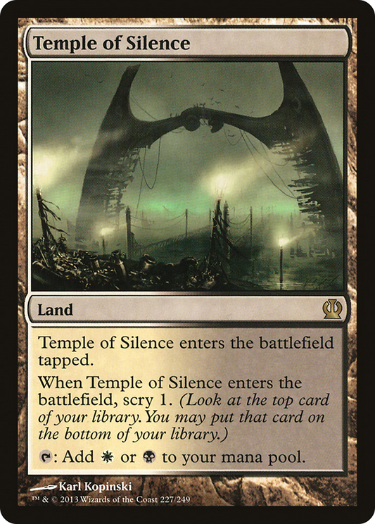 Temple of Silence (THS-227) (Foil)