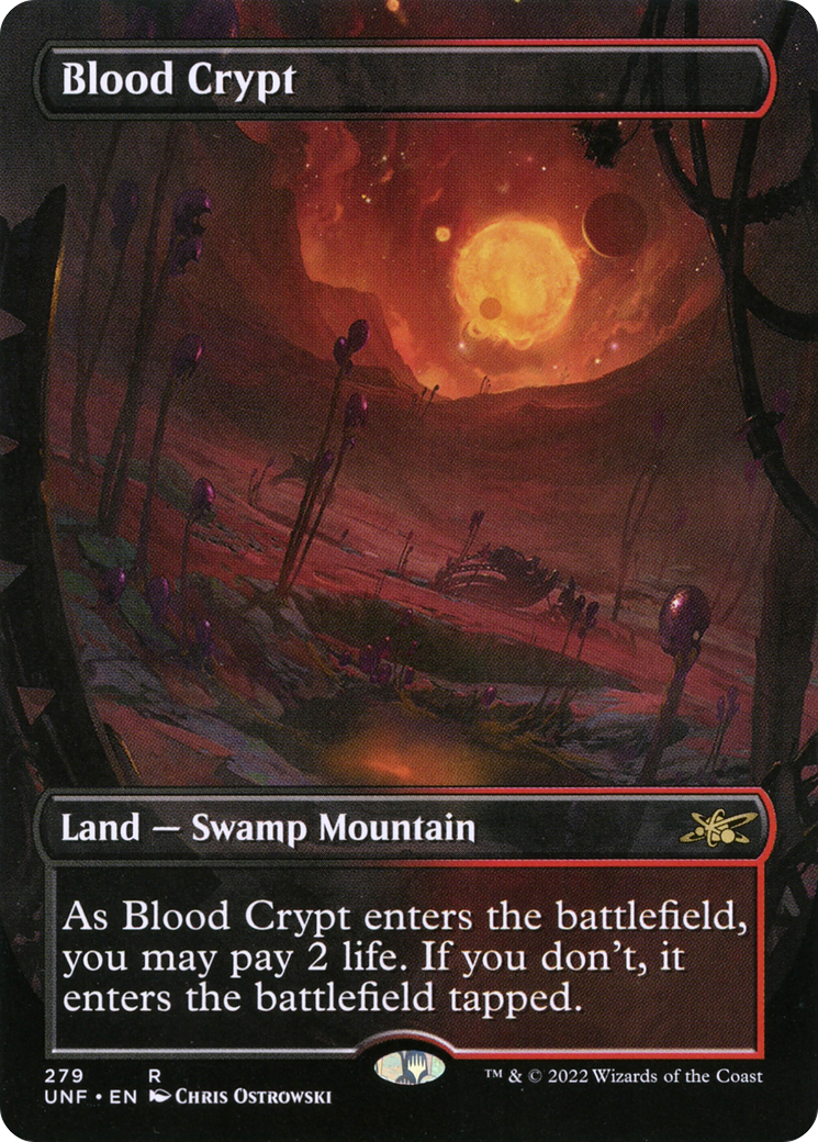 Blood Crypt (UNF-279) (Borderless) (Foil)