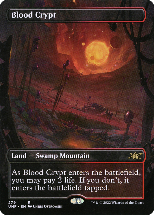 Blood Crypt (UNF-279) (Borderless) (Foil)