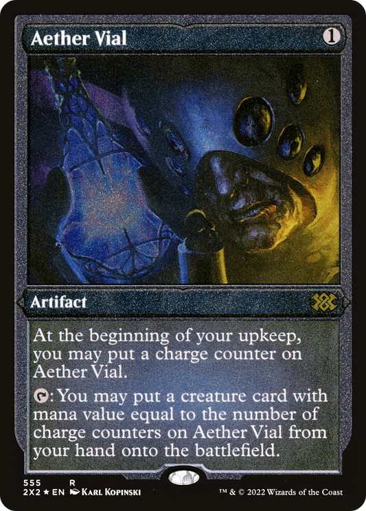 Aether Vial (2X2-555) (Etched Foil)