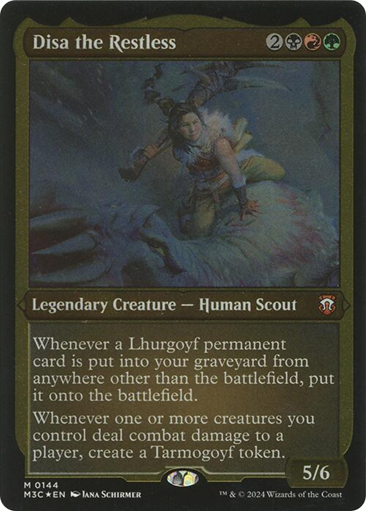 Disa the Restless (M3C-144) (Display Commander) (Foil)