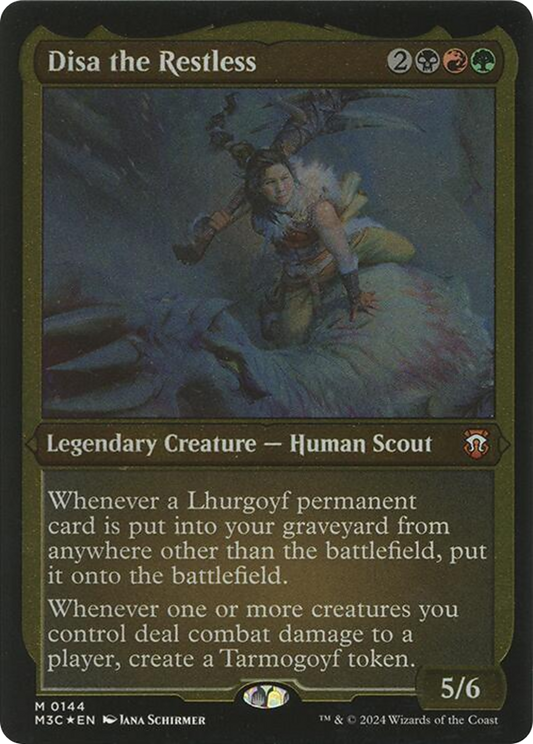 Disa the Restless (M3C-144) (Display Commander) (Foil)