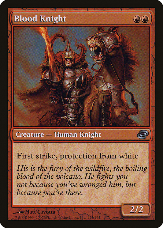 Blood Knight (PLC-115) (Foil)