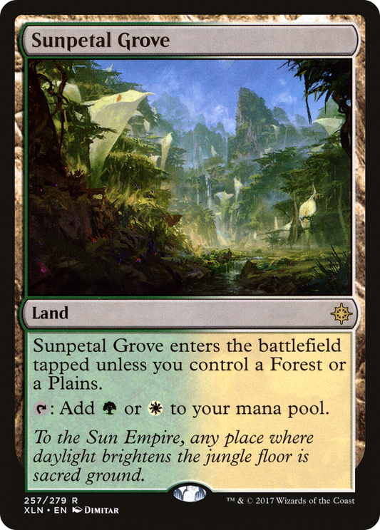 Sunpetal Grove (XLN-257) (Foil)