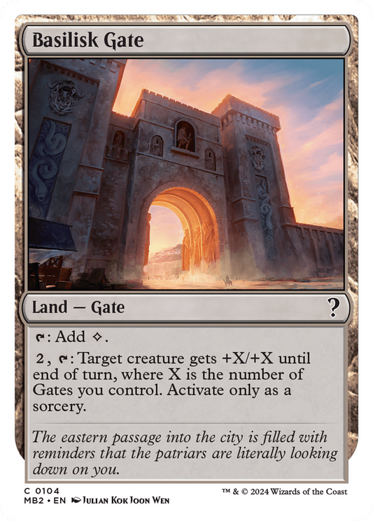 Basilisk Gate (MB2-104)