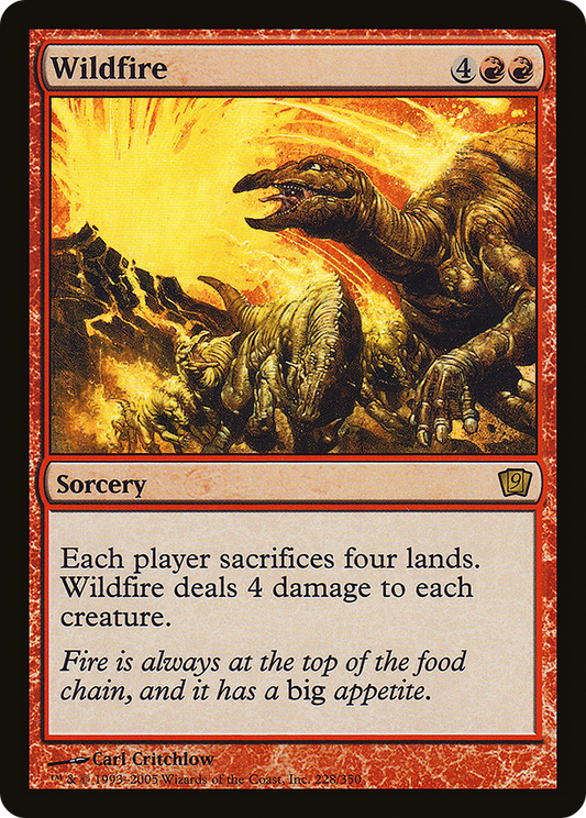 Wildfire (9ED-228★) (Foil)