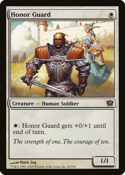 Honor Guard (9ED-20★) (Foil)