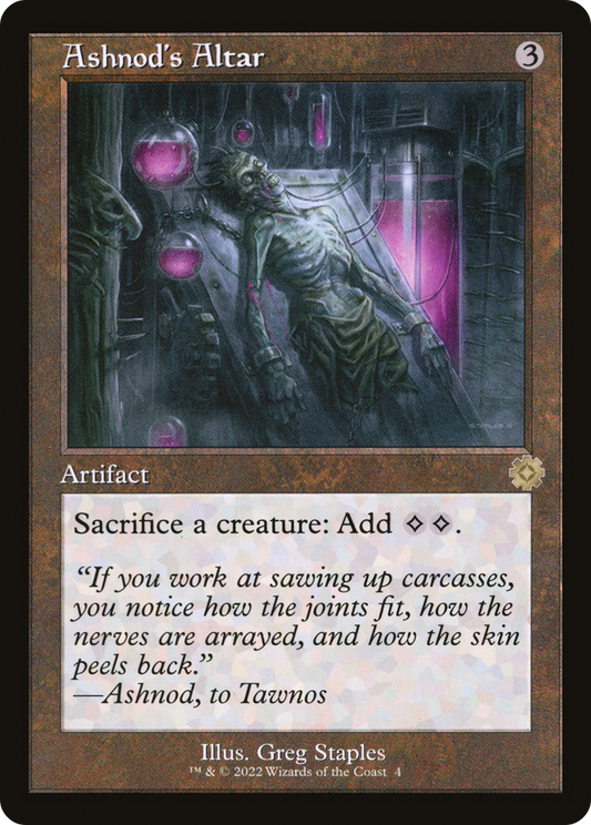 Ashnod's Altar (BRR-004) (Foil)