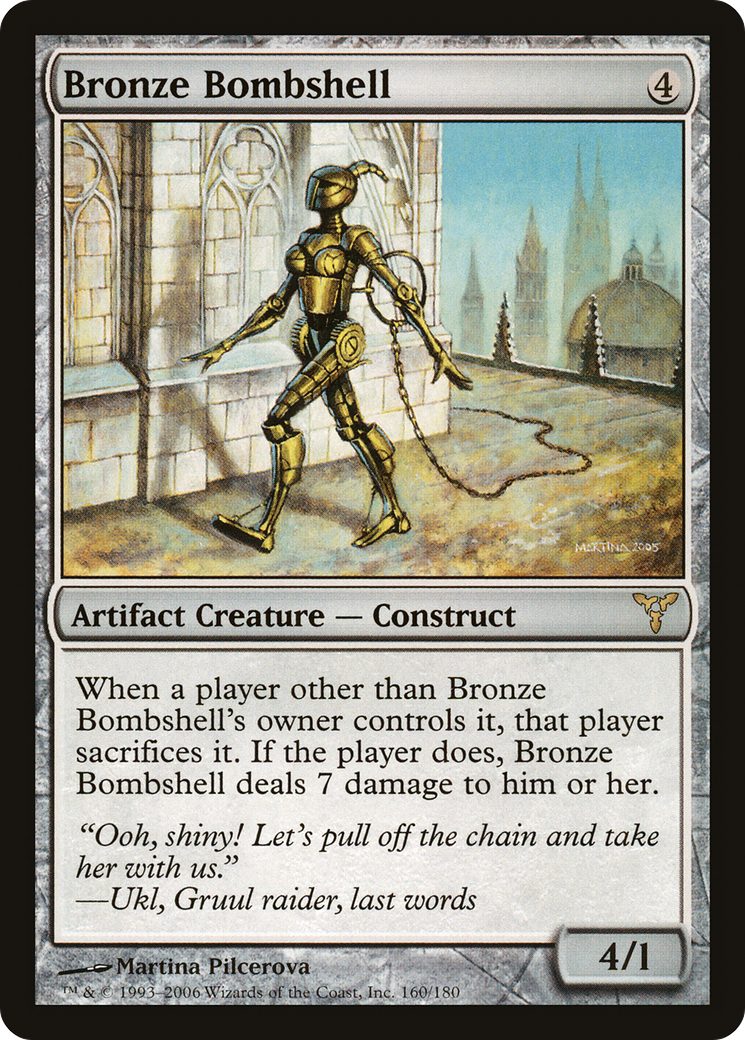 Bronze Bombshell (DIS-160)