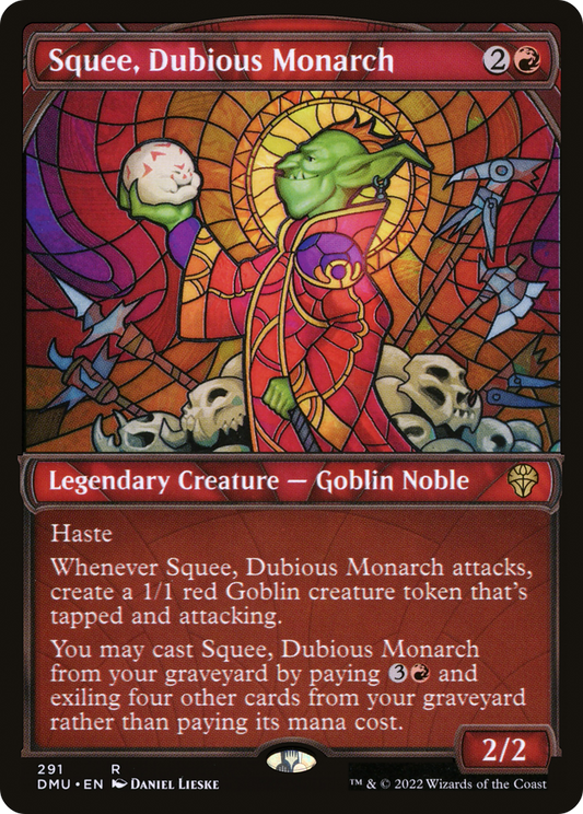 Squee, Dubious Monarch (DMU-291) (Showcase) (Foil)