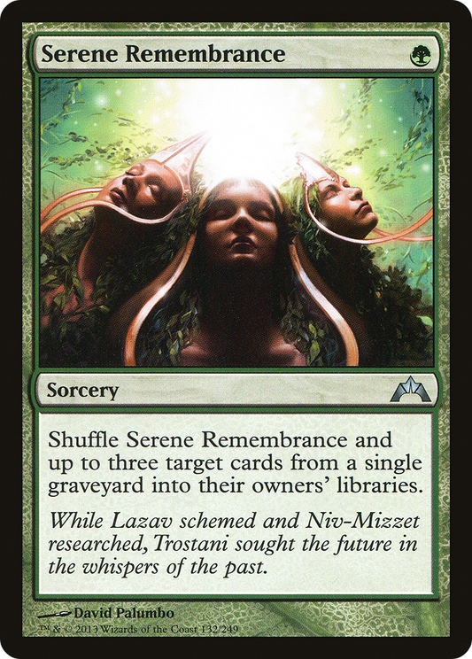 Serene Remembrance (GTC-132) (Foil)