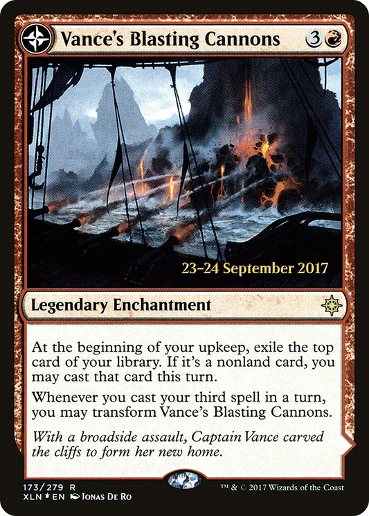 Vance's Blasting Cannons // Spitfire Bastion (PRE-173S) (Foil)