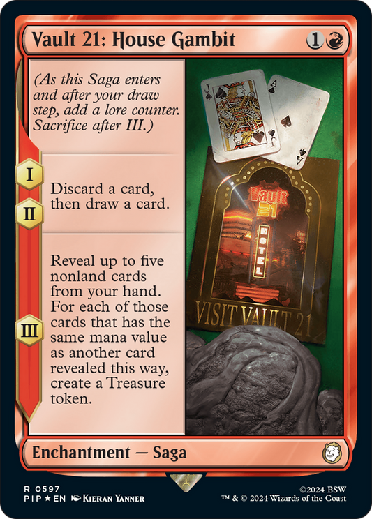 Vault 21: House Gambit (PIP-597) (Surge Foil)