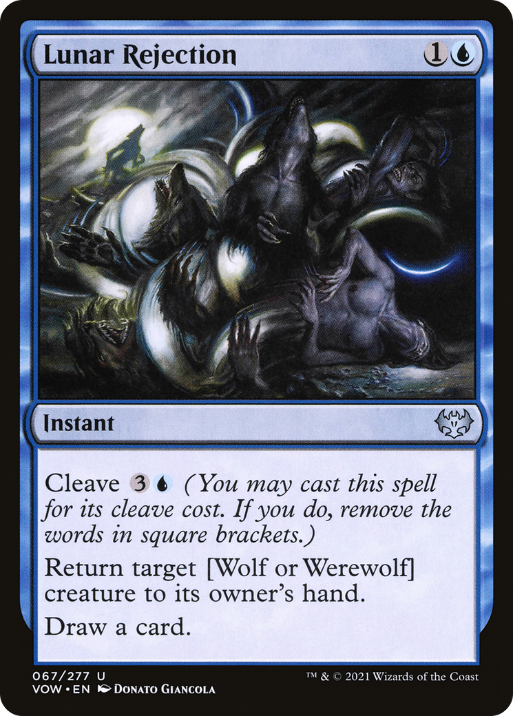Lunar Rejection (VOW-067) (Foil)