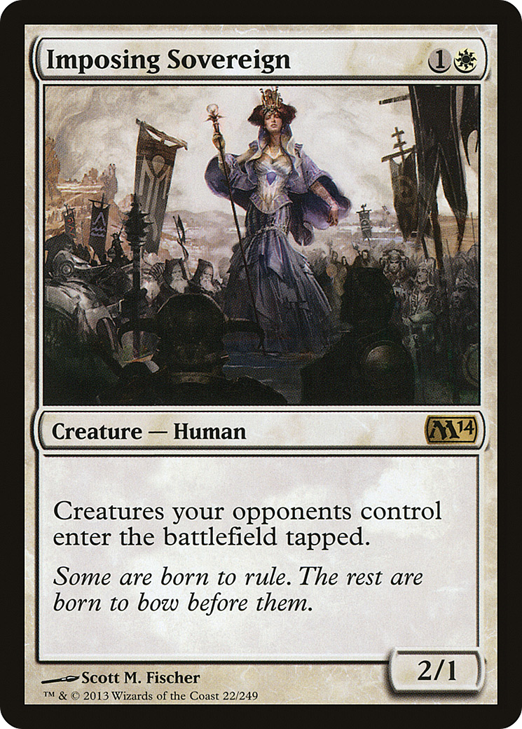 Imposing Sovereign (M14-022)