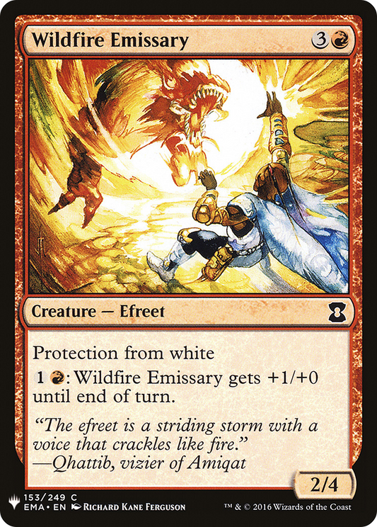 Wildfire Emissary (LIST-EMA-153)