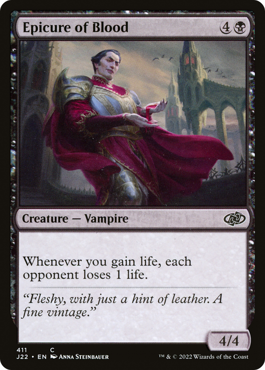 Epicure of Blood (J22-411)