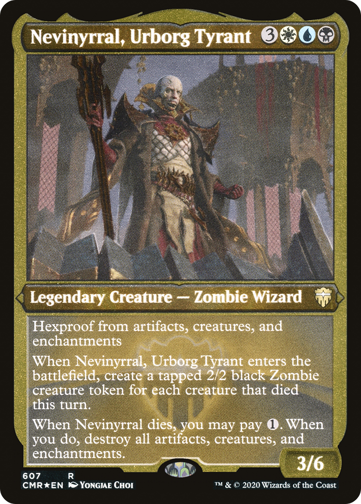 Nevinyrral, Urborg Tyrant (CMR-607) (Etched Foil)