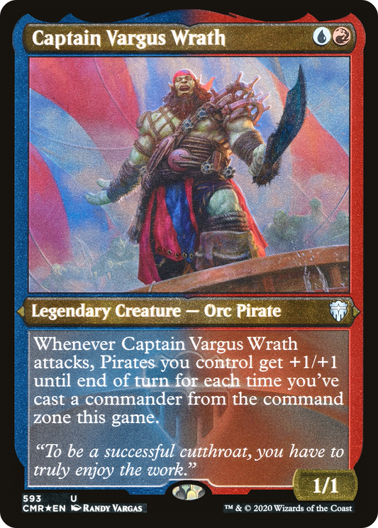 Captain Vargus Wrath (CMR-593) (Etched Foil)