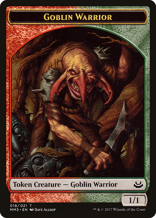Goblin Warrior Token (MM3-018)