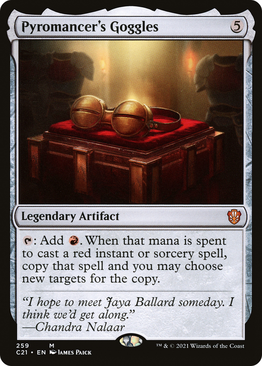 Pyromancer's Goggles (C21-259)