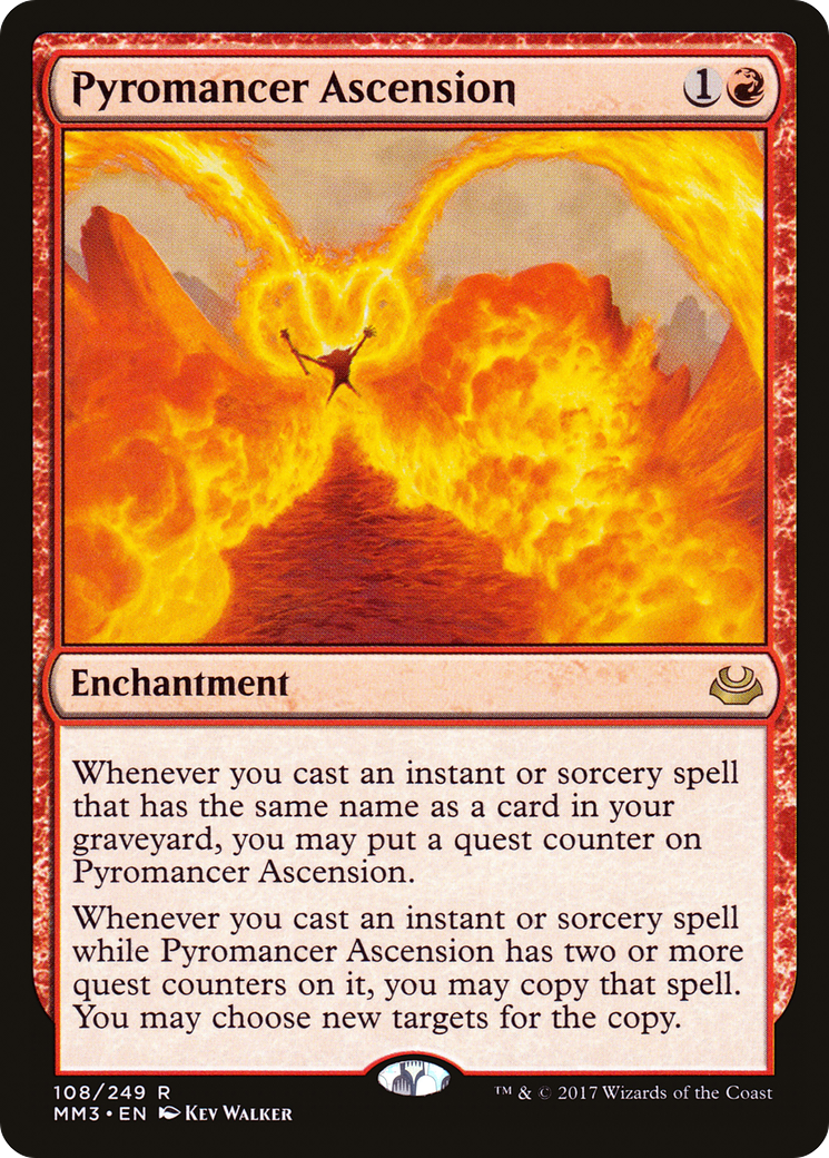 Pyromancer Ascension (MM3-108) (Foil)