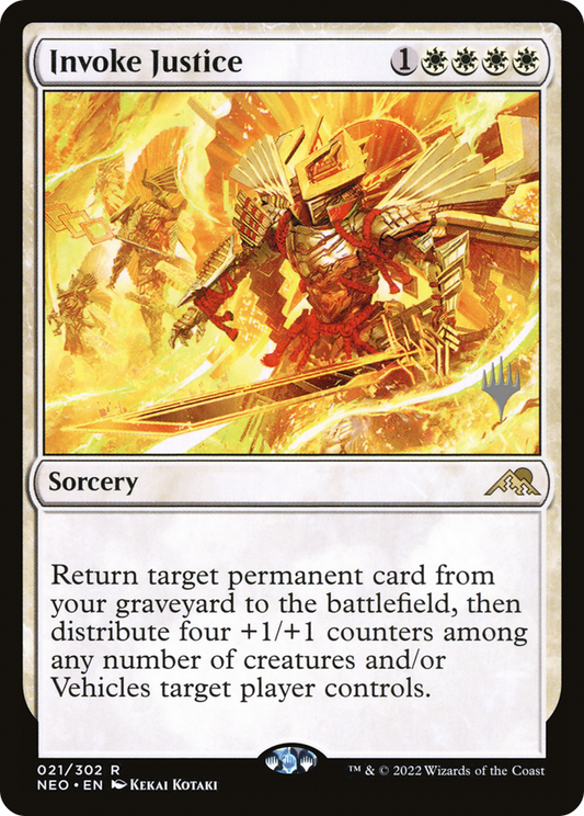 Invoke Justice (PPNEO-21P) (Foil)
