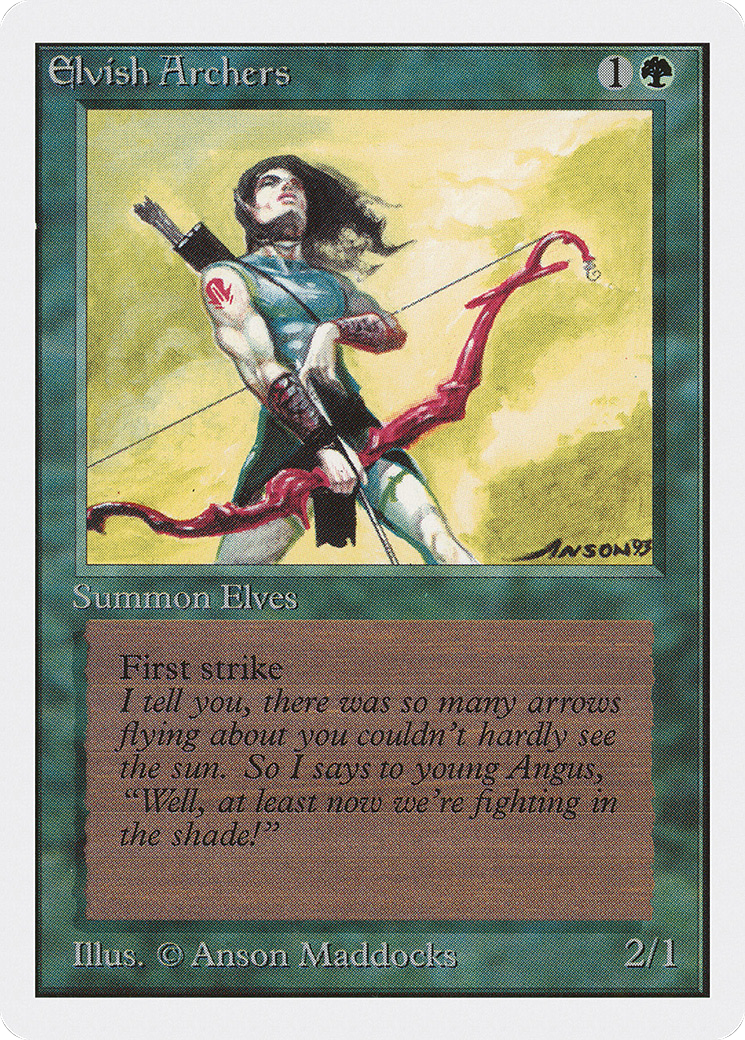 Elvish Archers (2ED-192)