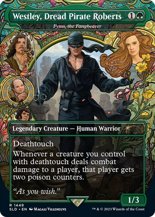 Westley, Dread Pirate Roberts / Fynn, the Fangbearer (SLD-1449) (Borderless) (Foil)
