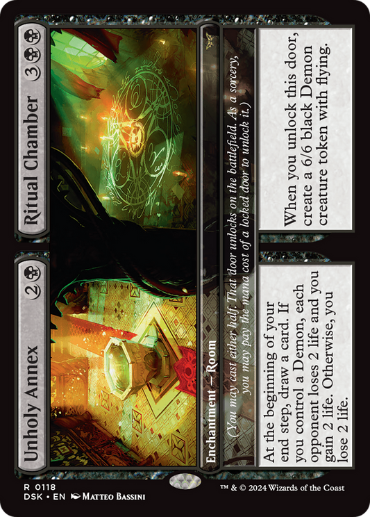 Unholy Annex // Ritual Chamber (DSK-118) (Foil)