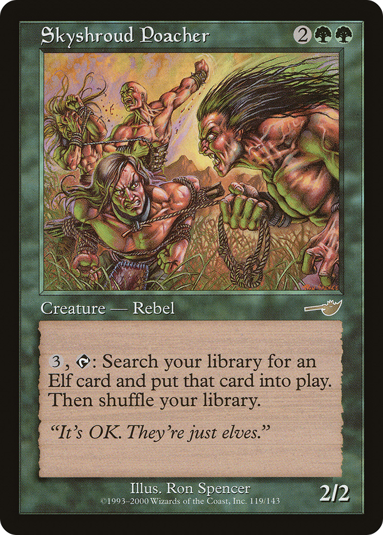 Skyshroud Poacher (NMS-119) (Foil)