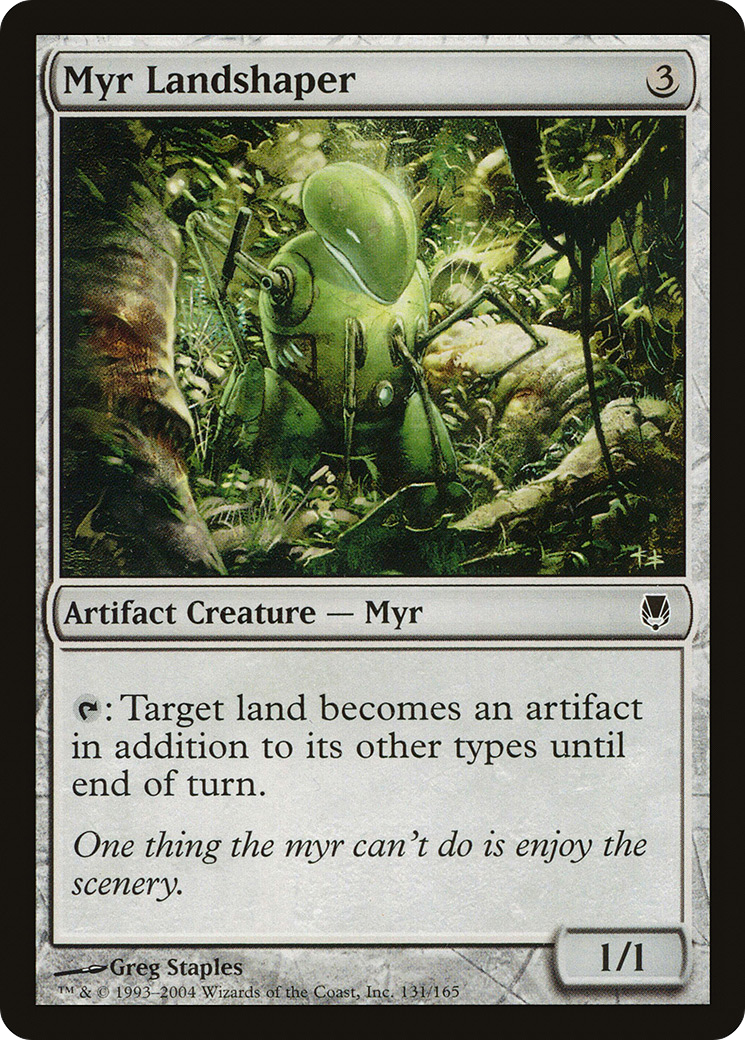 Myr Landshaper (DST-131) (Foil)
