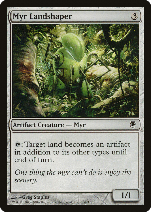 Myr Landshaper (DST-131) (Foil)