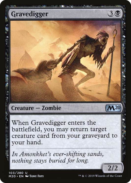 Gravedigger (M20-103) (Foil)