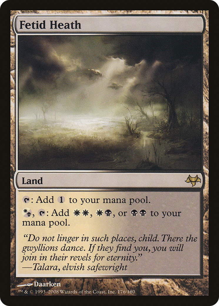 Fetid Heath (EVE-176) (Foil)