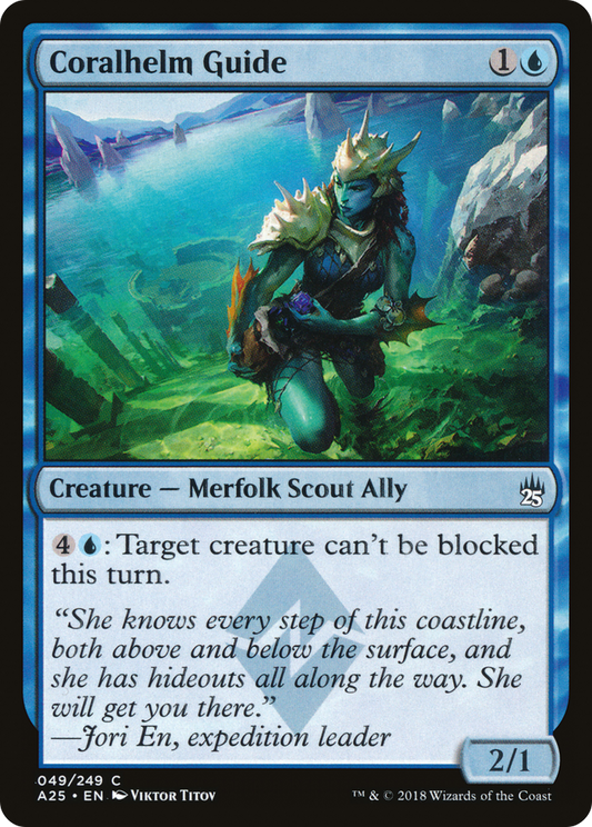 Coralhelm Guide (A25-049) (Foil)