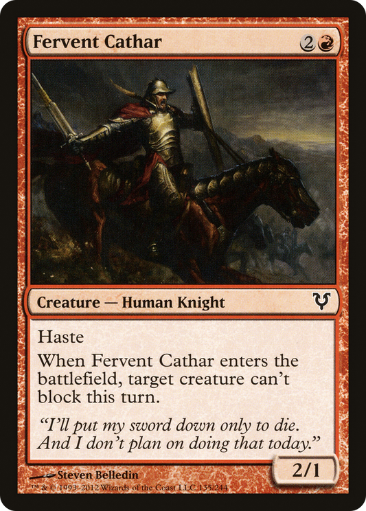 Fervent Cathar (AVR-135)