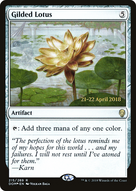 Gilded Lotus (PRE-215S) (Foil)