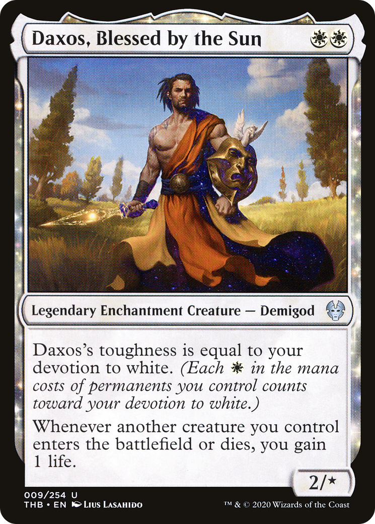 Daxos, Blessed by the Sun (THB-009) (Foil)