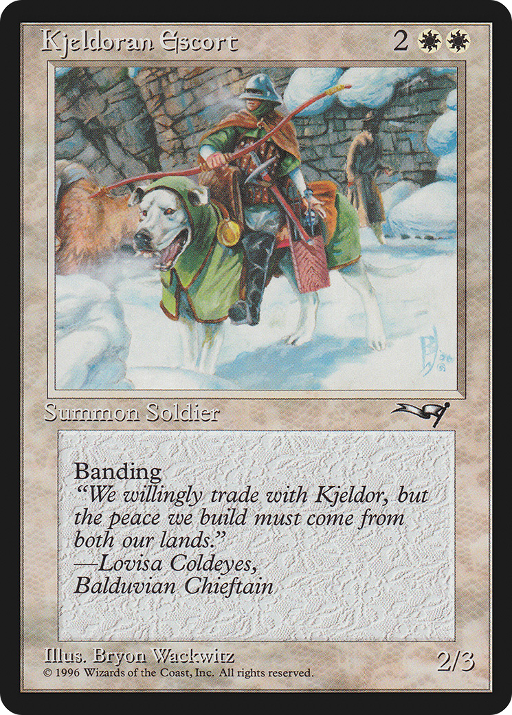 Kjeldoran Escort (ALL-07A)