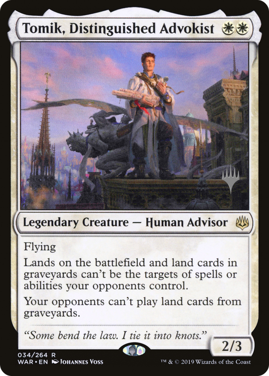 Tomik, Distinguished Advokist (PPELD-34P)