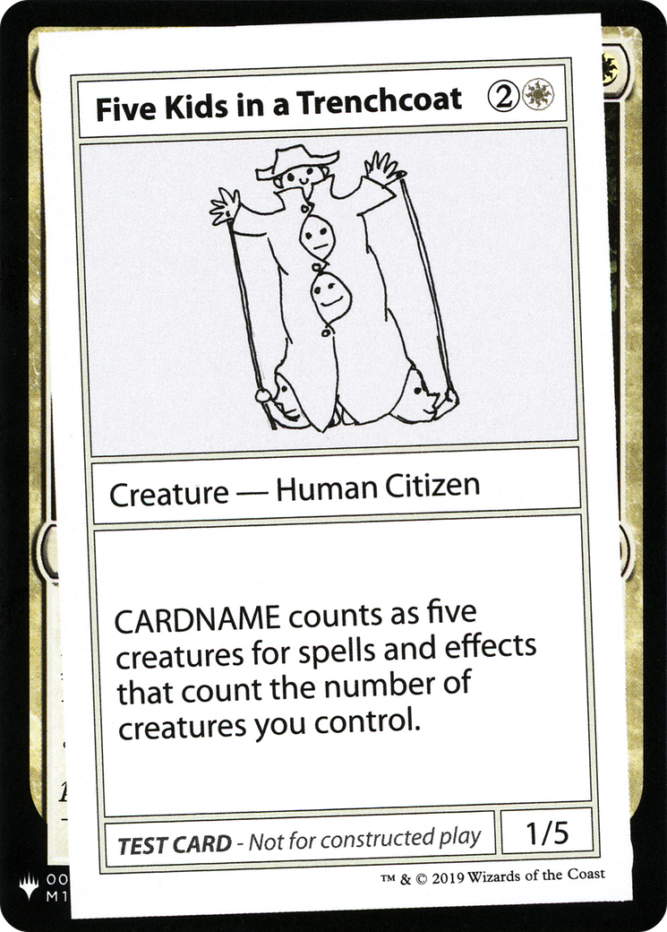 Five Kids in a Trenchcoat (CMB1-005)