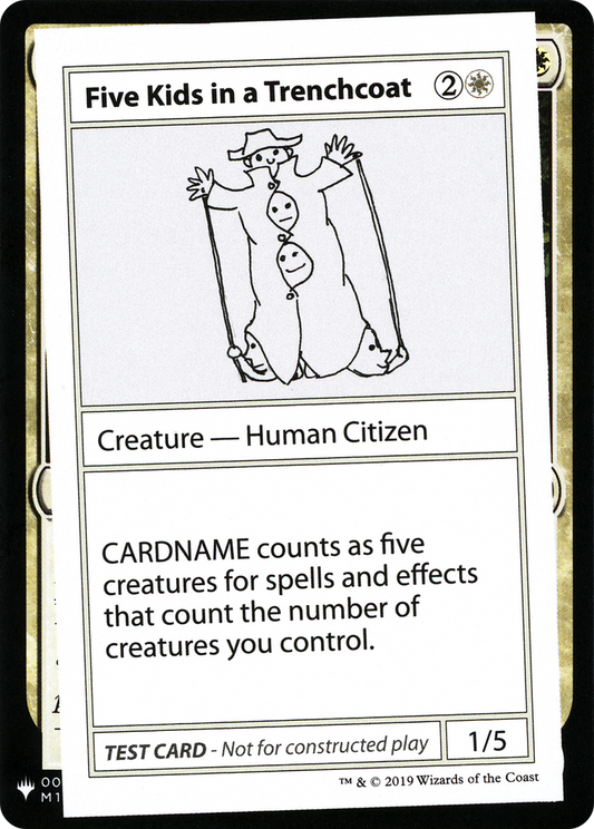 Five Kids in a Trenchcoat (CMB1-005)