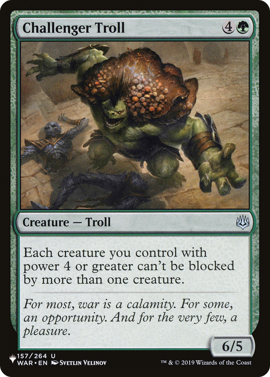 Challenger Troll (LIST-WAR-157)