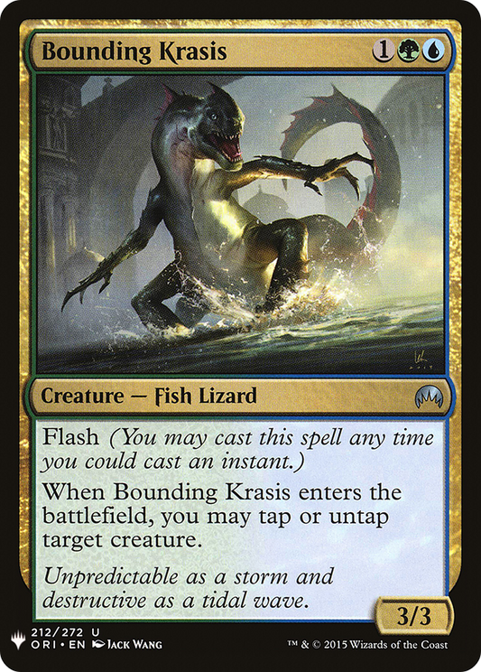 Bounding Krasis (LIST-ORI-212)
