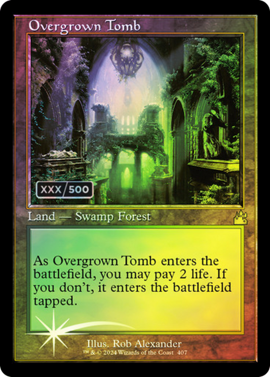 Overgrown Tomb (RVR-407Z) (Foil) (Serialized)