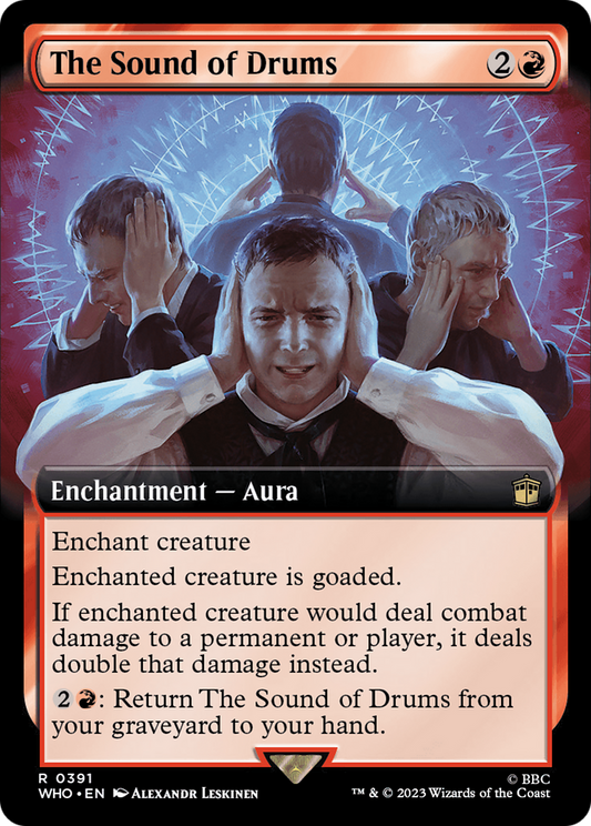 The Sound of Drums (WHO-391) (Extended Art) (Foil)