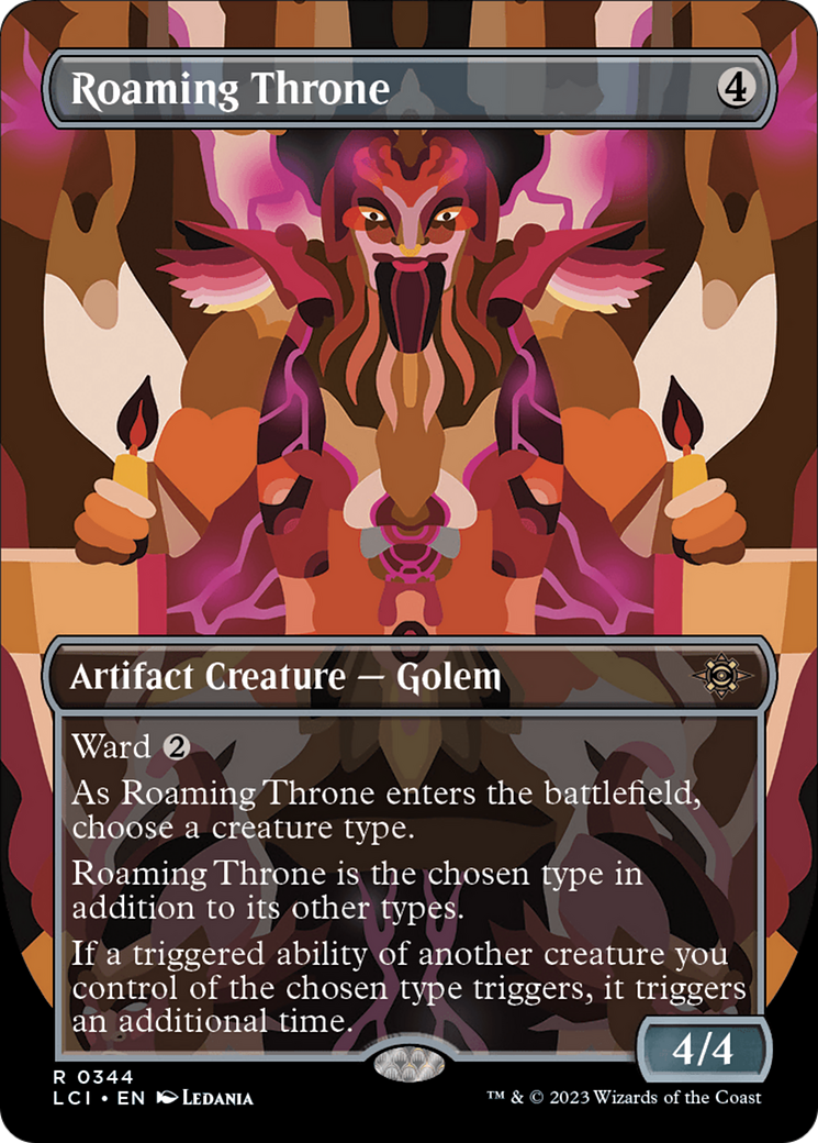 Roaming Throne (LCI-344) (Borderless) (Foil)