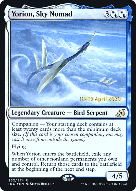 Yorion, Sky Nomad (PRE-232S) (Foil)